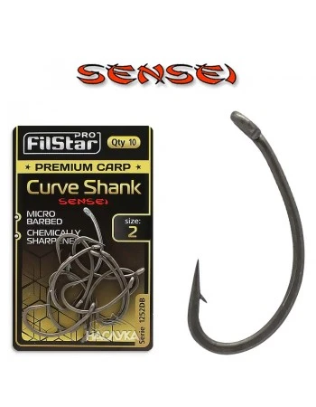 Куки за шаран Sensei Curve Shank 1252 DB