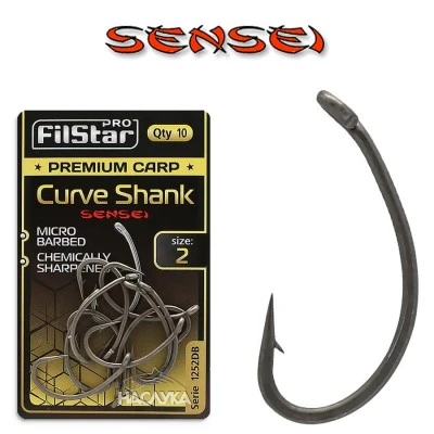 Куки за шаран Sensei Curve Shank 1252 DB