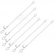 Вързани куки за фидер риболов Delphin Proxi 8 Braided Line - Loop
