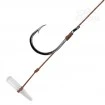 Вързани куки за фидер риболов Delphin Proxi 8 Braided Line - QuickStop