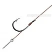 Вързани куки за фидер риболов Delphin Proxi 8 Braided Line - Sting