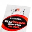 Вързани куки за метод фидер Filex Feeder Method Rig Fluorocarbon