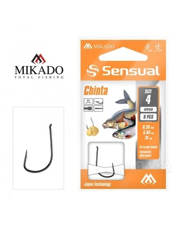 Вързани куки Mikado Sensual Chinta, 70 см - 8 бр.