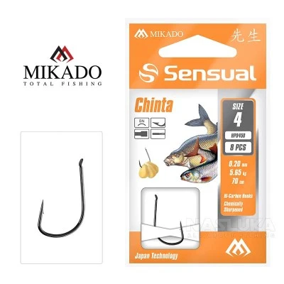 Вързани куки Mikado Sensual Chinta, 70 см - 8 бр.