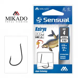 Вързани куки Mikado Sensual Keiryu, 70 см, 8 бр.