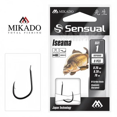 Вързани куки Mikado Sensual Iseama, 70 см - 8 бр.