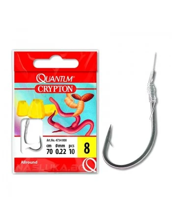 Вързани куки Quantum Crypton Allround - 10 бр.