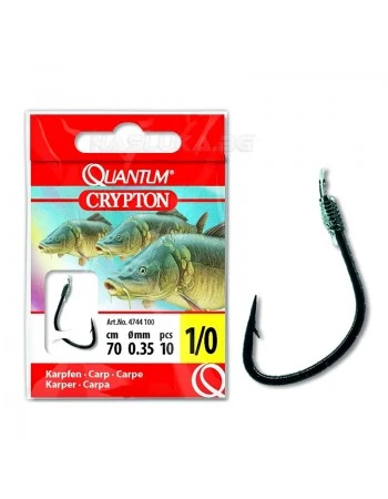 Вързани куки Quantum Crypton Carp - 10 бр.