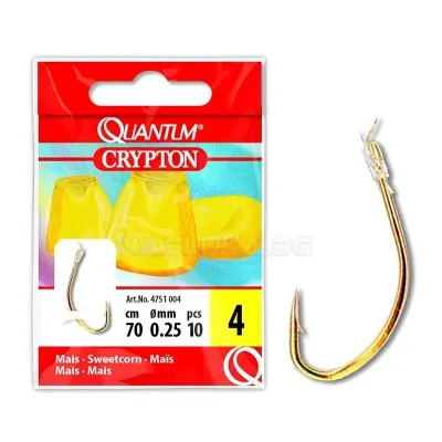 Вързани куки Quantum Crypton Sweetcorn, 10 бр.