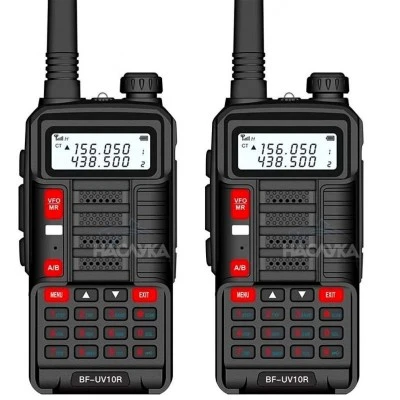 Комплект 2 броя професионални радиостанции Baofeng UV-10R Dual Band