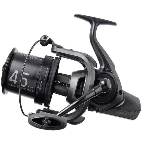 Макара за риболов на шаран Daiwa 24 Crosscast 45 SCW 5000C QD, 3 BB — снимка 5