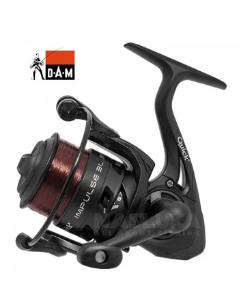 Макара с преден аванс и навито влакно DAM Quick Impulse 3L 2500 FD, 2+1BB