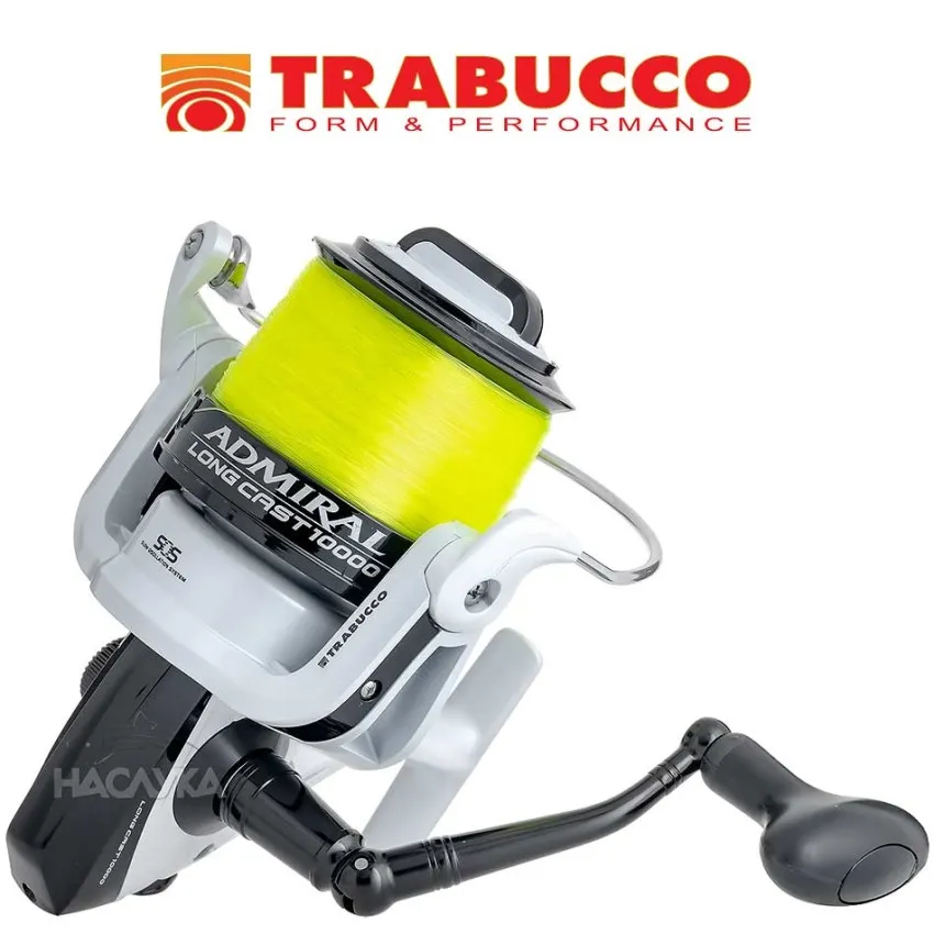 Moulinet Surfcasting TRABUCCO ADMIRAL LONG CAST 10000 - Neuf