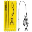 Монтаж за сом Black Cat Bouy and Boat Ghost Double Hook Rig - 100кг