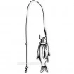Монтаж за сом Black Cat Bouy and Boat Ghost Double Hook Rig - 100кг