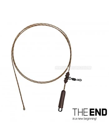 Комплект монтажи за шаран Delphin The End Heli Leadcore