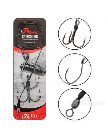 Монтаж за сом Fil Fishing Catfish Rig FIL 101