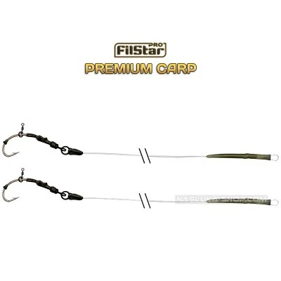 Монтажи за шаран FilStar Premium Carp - Ronnie Rig - 25lb