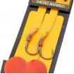 Монтажи за риболов на шаран Fox Wide Gape Rigs - Camotex Semi Stiff
