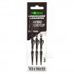 Шарански монтажи Korda Kable Leadcore Leaders - Hybrid Lead Clip Ring Swivel - 50см