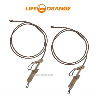 Монтажи за риболов на шаран Life Orange Running Rig - AC2061