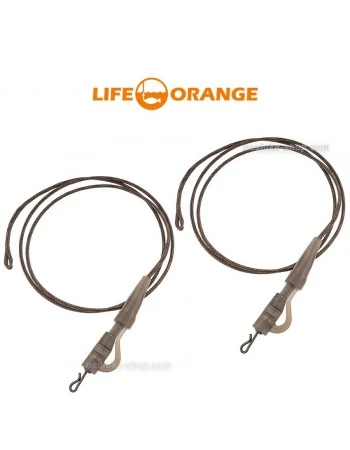 Монтажи за риболов на шаран Life Orange Safe Clip Rig - AC2062