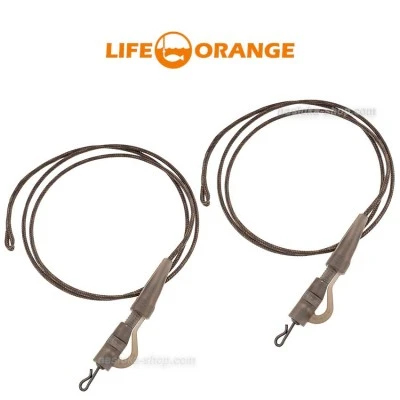 Монтажи за риболов на шаран Life Orange Safe Clip Rig - AC2062