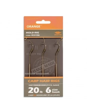 Монтаж за шаран Life Orange Carp Hair - Hold Rig