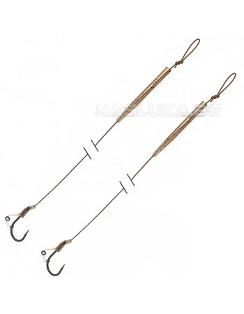 Монтажи за шаран Life Orange Carp D-Rig - 3 бр.