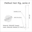 Монтаж за фидер Life Orange Method Hair - Beaky Rig