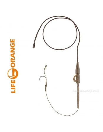 Монтаж за шаран Life Orange Power Lead Clip - Rig 15