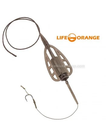 Монтаж за фидер риболов Life Orange Method Feeder - Rig 20