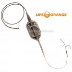 Монтаж за фидер риболов Life Orange Arc Flat - Rig 32