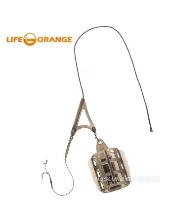Фидер монтаж Life Orange Carp Feeder for Boilies - Rig 37