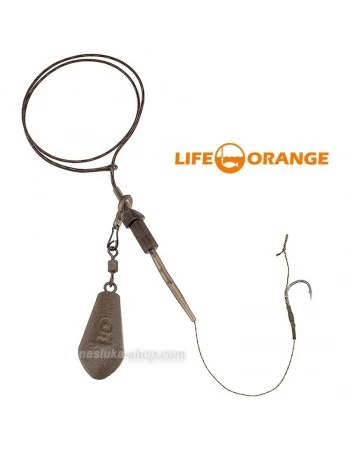 Монтаж за шаран Life Orange Running Lead - Rig 45
