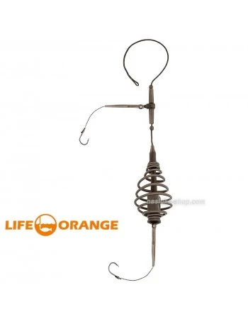 Монтаж за фидер риболов Life Orange Carp Leadcore - Rig 5