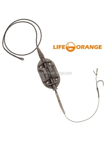 Монтаж за фидер риболов Life Orange Spider Flat - Rig 51