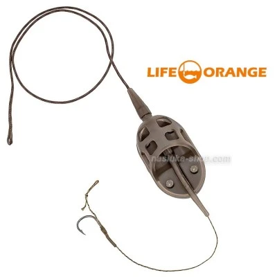 Монтаж за фидер риболов Life Orange Hand Flat - Rig 55