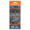 Монтажи за шаран Life Orange Carp Team Rig - 3 бр.