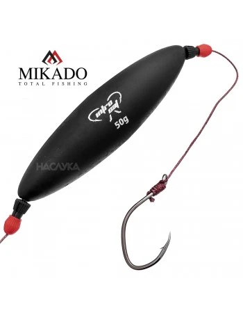 Монтаж за сом с поплавък 50г и единична кука Mikado Intro Cat