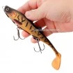 Монтаж за риболов на хищници с 2 тройни куки и пинове Mikado Jaws Stinger With Pins