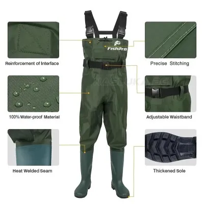 Гащеризон с ботуши FishPro Nylon-PVC