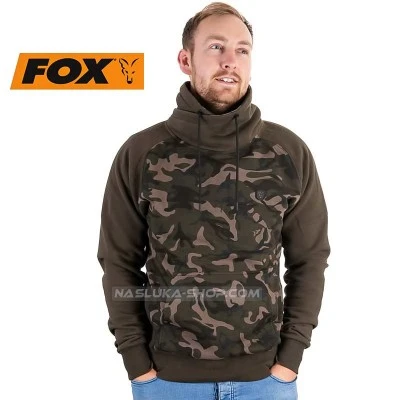 Суичър Fox Khaki-Camo High Neck