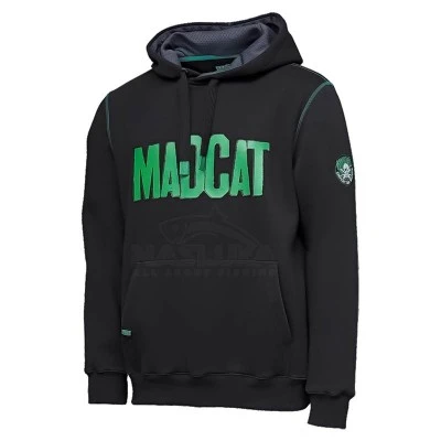 Суичър MadCat Mega Logo Hoodie - Black Caviar