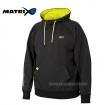 Суичър Matrix Minimal Hoody Black Marl-Lime