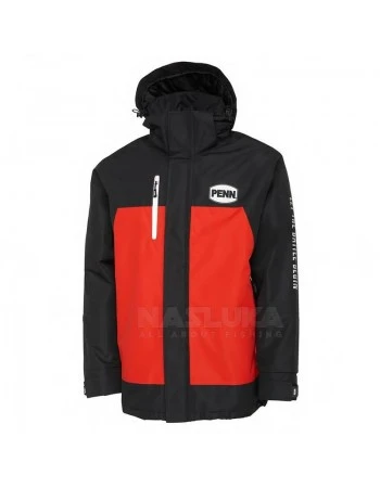 Риболовно яке PENN Fierce Jacket, Fiery Red/Ink