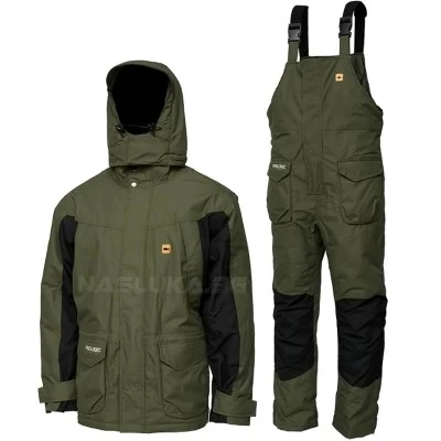 Зимен комплект от яке и гащеризон Prologic HighGrade Thermo Suit - Green/Black