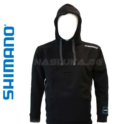 Суичър Shimano Hoody Black 2020