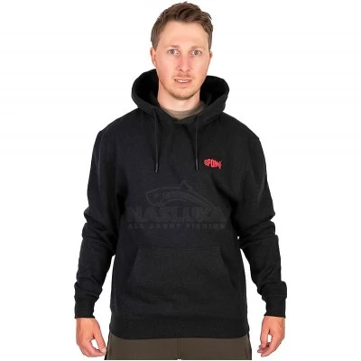Риболовен суичър Spomb Pullover Hoody - Black Marl
