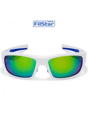 Слънчеви очила FilStar Blue Ocean - Green Мirror / Amber